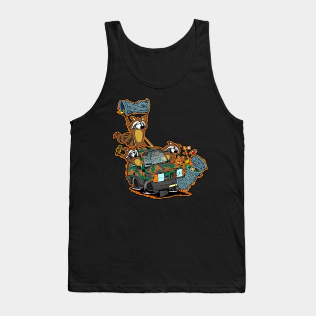 Trash Panda no text Tank Top by Andres7B9